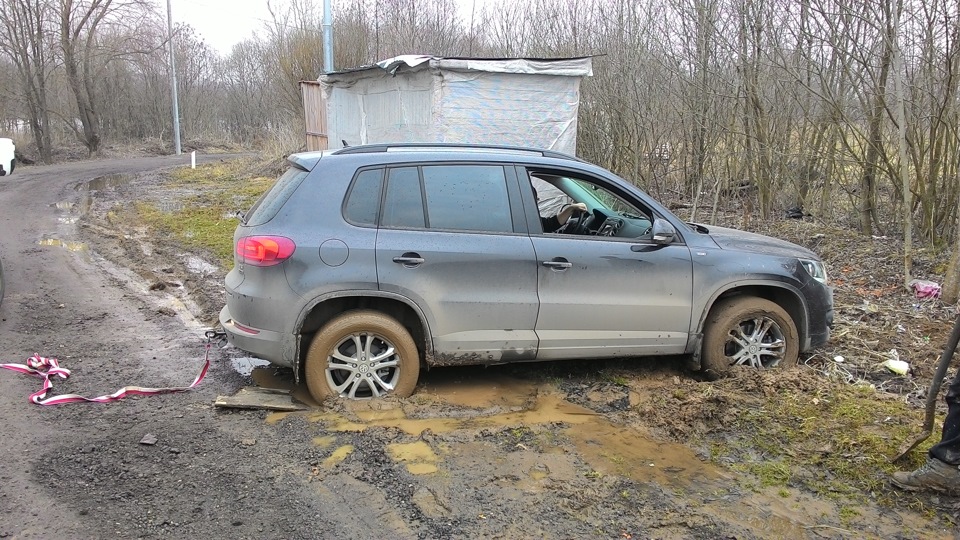 Вытягиваем — Volkswagen Tiguan (1G)