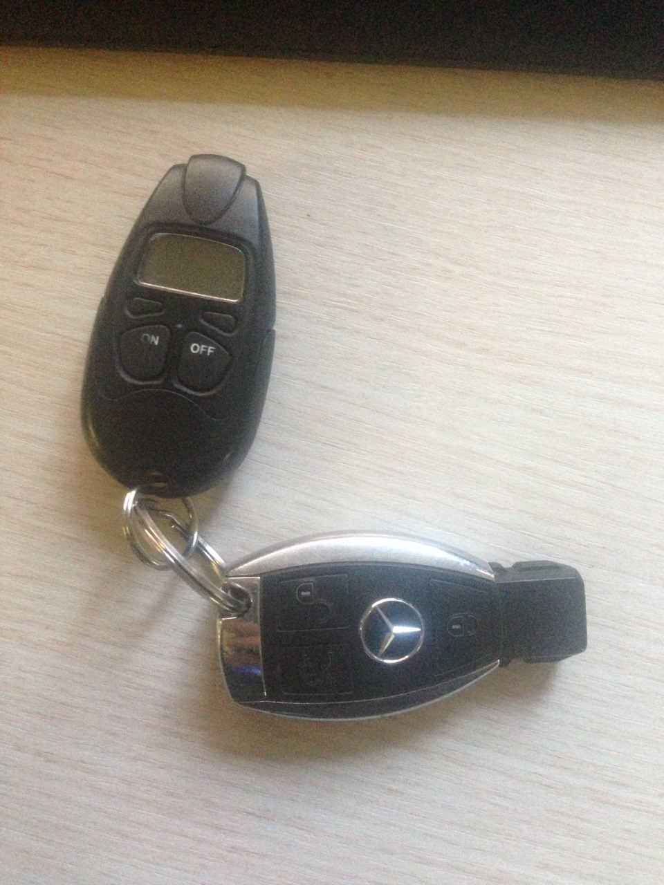 Пульт от Вэбасто — Mercedes-Benz CLS (W219)