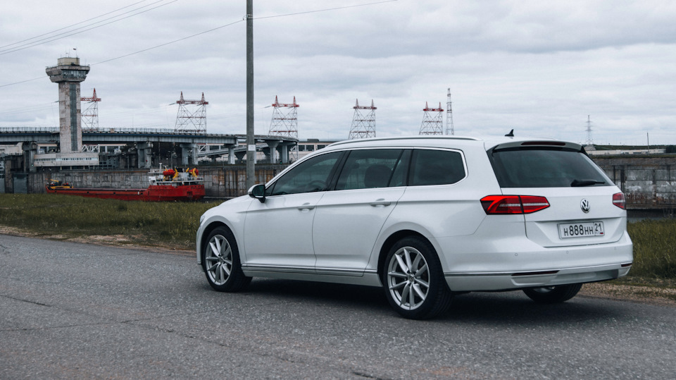 Photo from the logbook Volkswagen Passat Variant (B8)