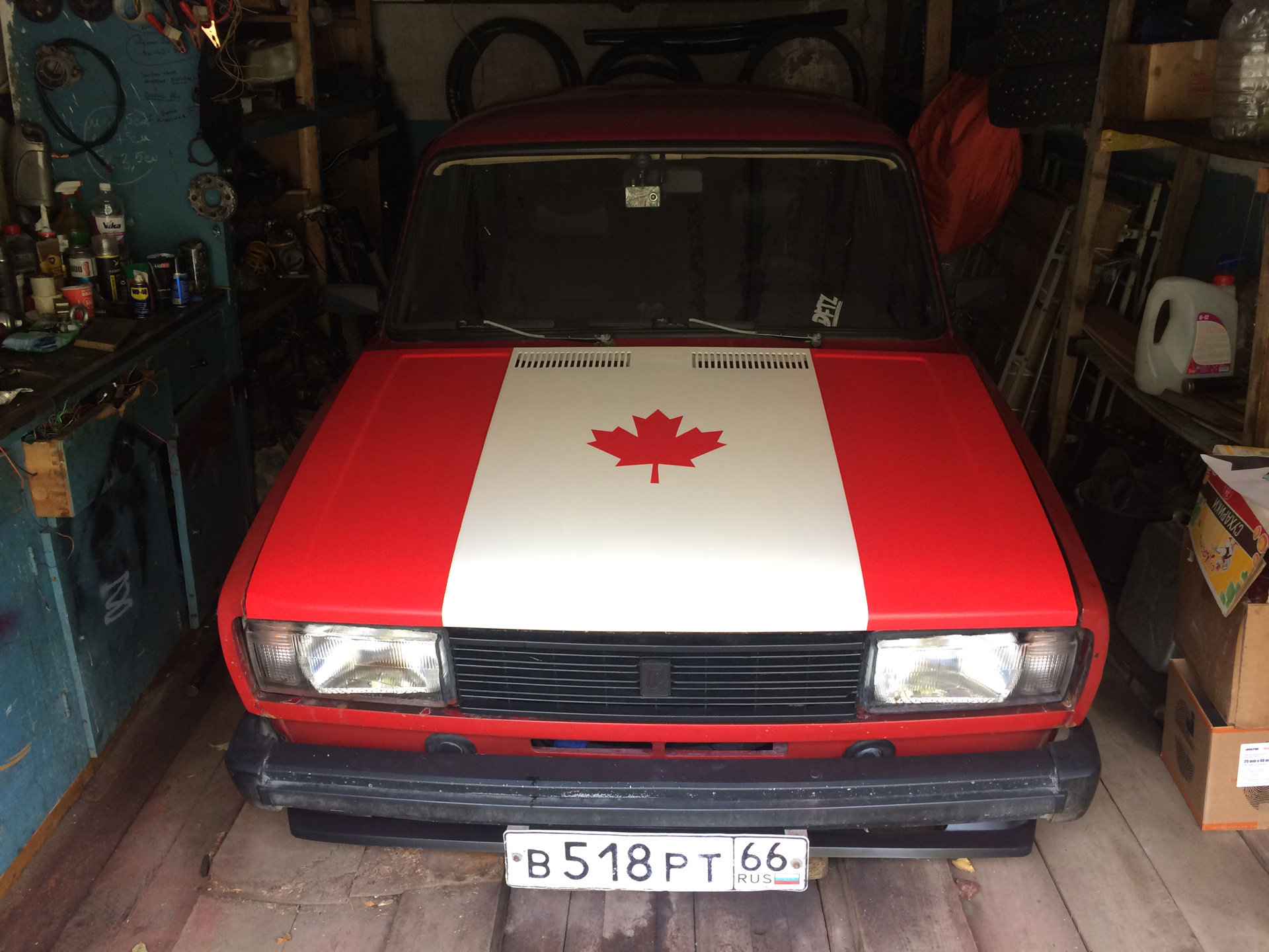 Canada style — Lada 21053 бензин, 1,6 л, 1997 года | стайлинг | DRIVE2