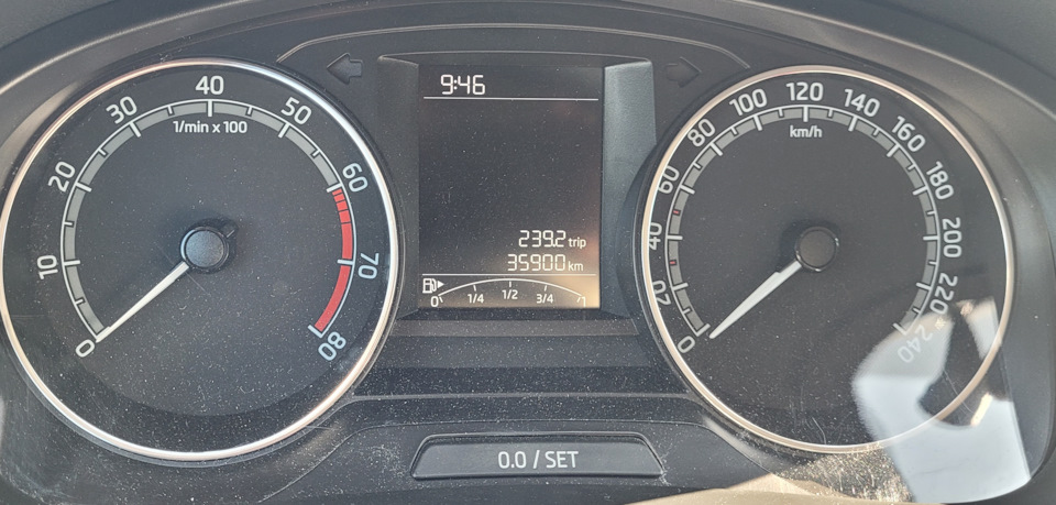 пробег 2025 — Skoda Rapid (1G)