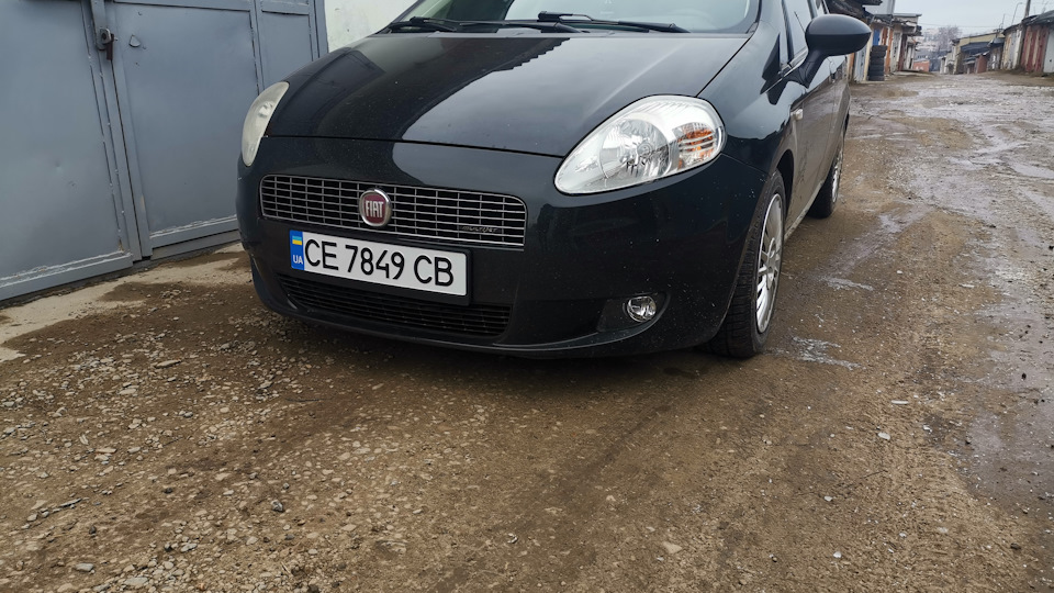 FIAT Grande Punto Чёрный Властелин
