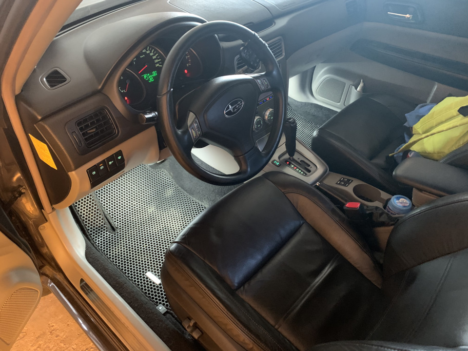 Вид сверху — Subaru Forester (SG)