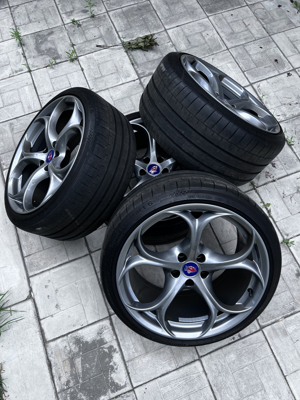 Альфы на склад. Резина в продажу (остался только зад 265\30\19) — Saab 9-3 (2G)