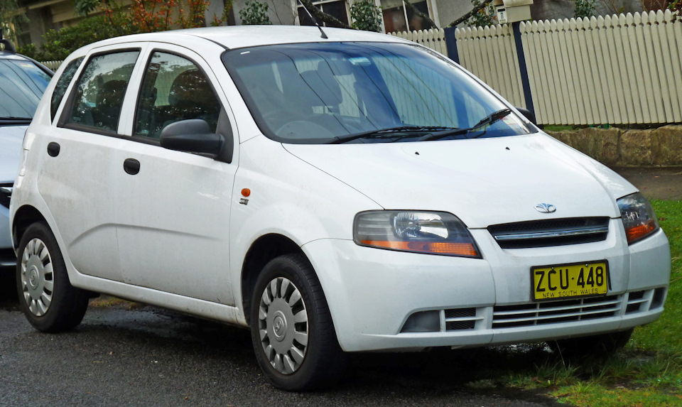 Фото в бортжурнале Chevrolet Aveo 5-door (1G)