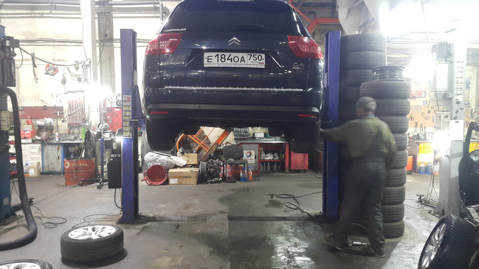 В процессе — Citroen C5 (2G)