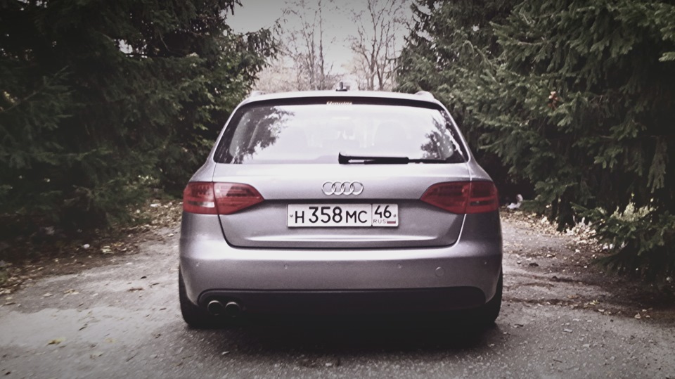 Фото в бортжурнале Audi A4 Avant (B8)