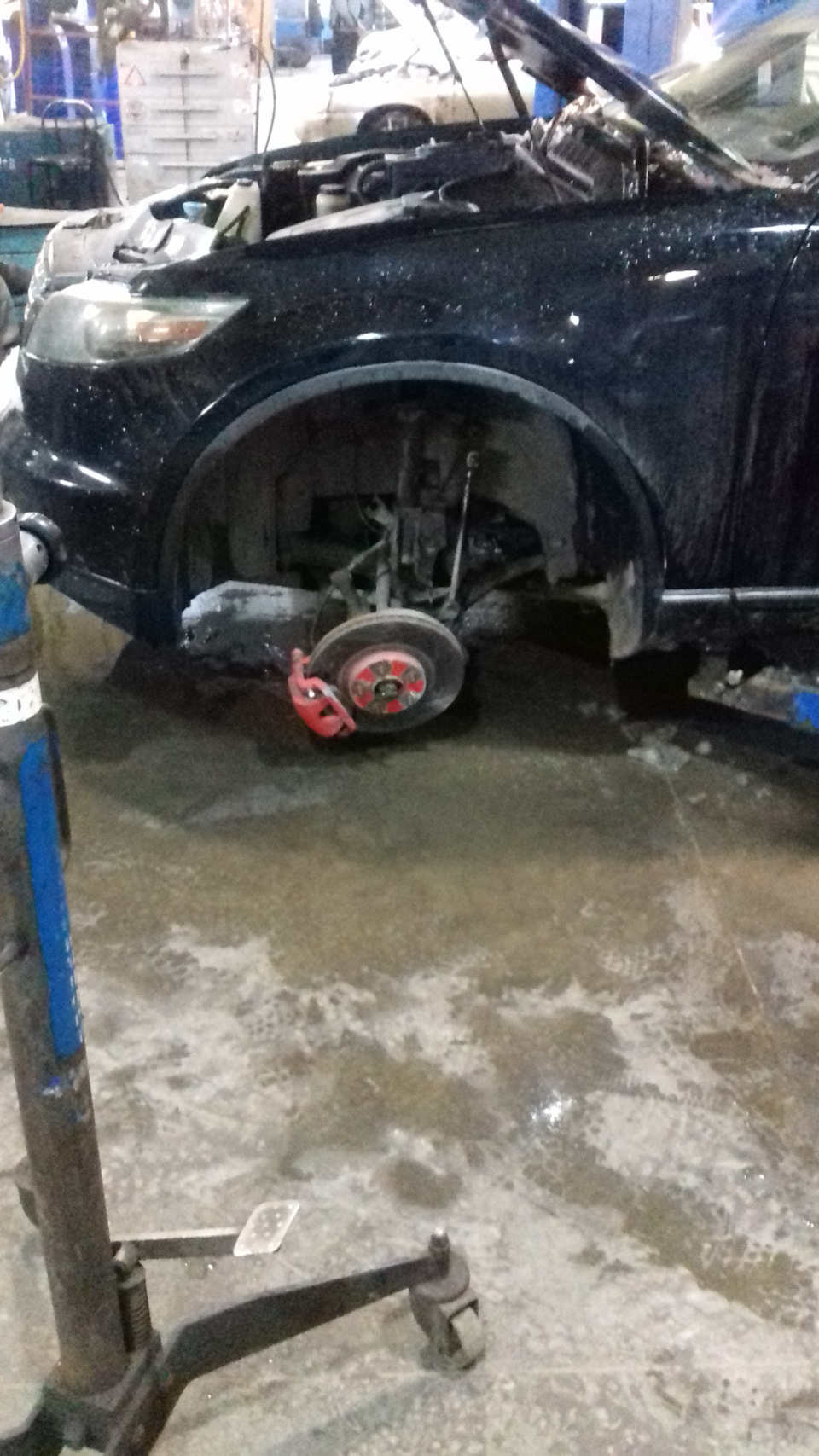 Приуныл свесив лапки ))) — Infiniti FX (1G)