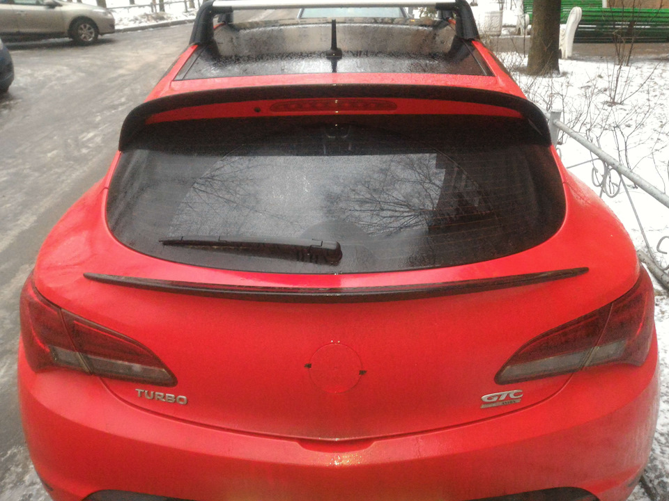 Photo from the logbook Opel Astra J GTC