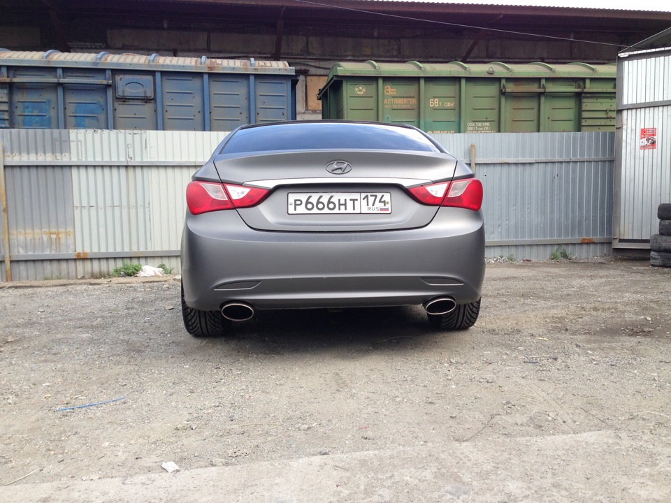 Фото в бортжурнале Hyundai Sonata VI (YF)