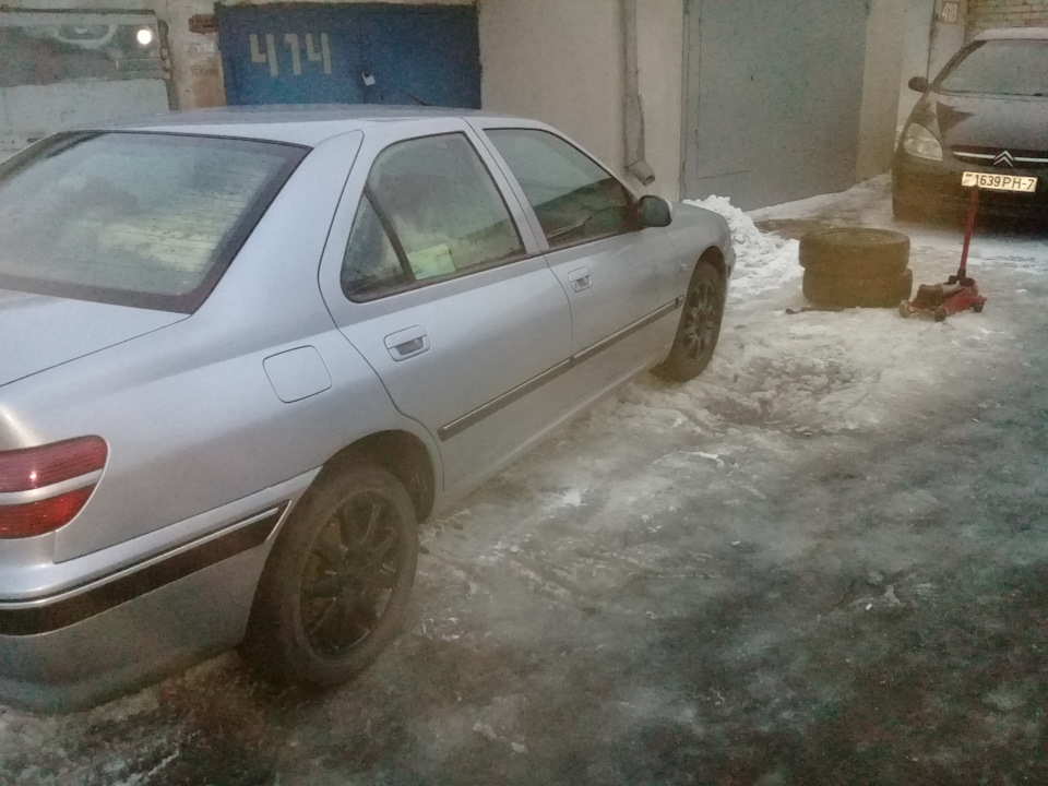За качество фото прошу не пинать) — Peugeot 406