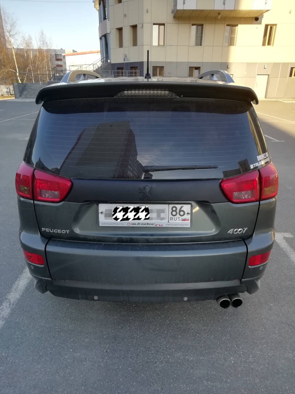 Фото в бортжурнале Peugeot 4007
