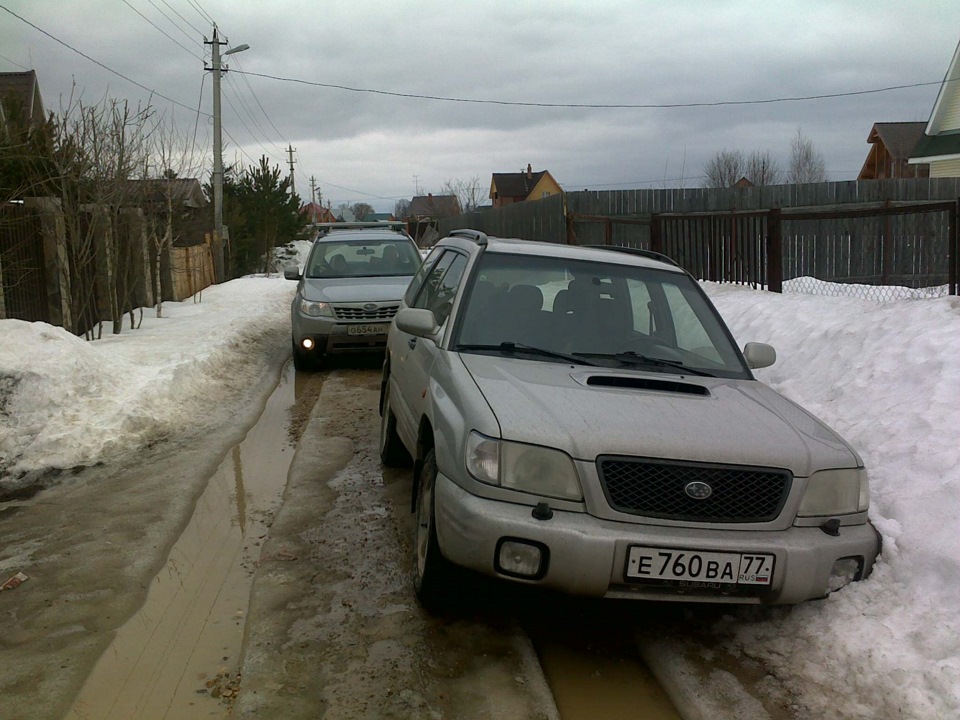 …как в рекламе — Subaru Forester (SF)
