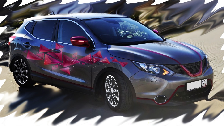 Nissan Qashqai Wet Asphalt