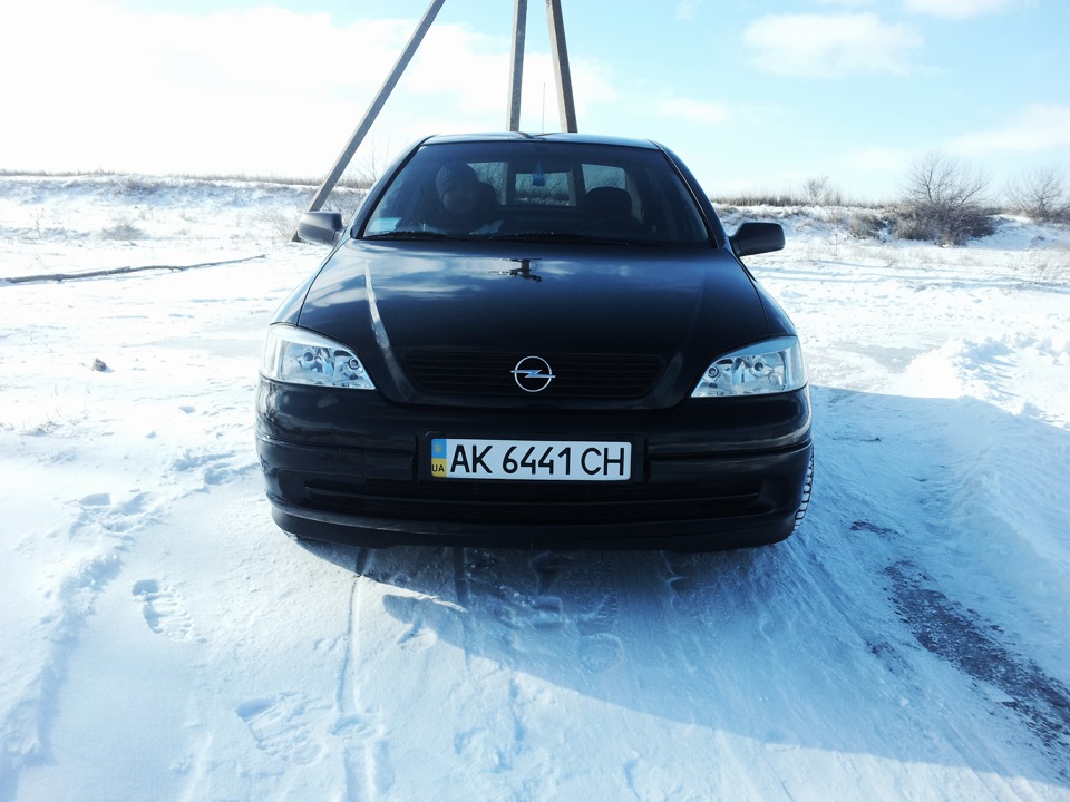 Фото в бортжурнале Opel Astra G. Запчасти на фото: 6441CH
