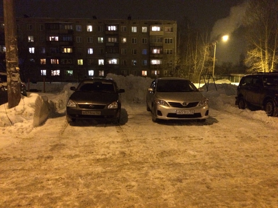Я и Папа😉👍 — Lada Приора седан