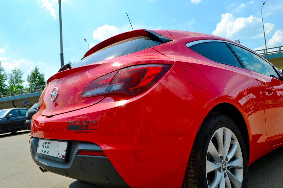 Фото в бортжурнале Opel Astra J GTC