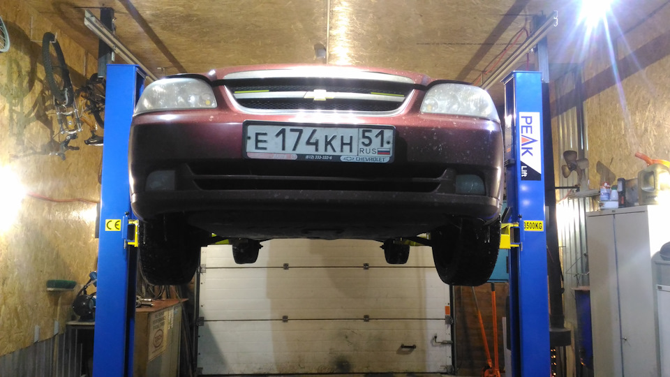 Фото в бортжурнале Chevrolet Lacetti SW