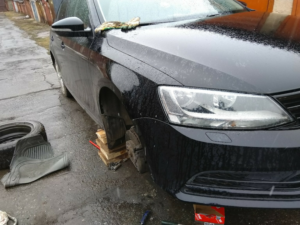 Меняю стойку стаба — FIAT Stilo