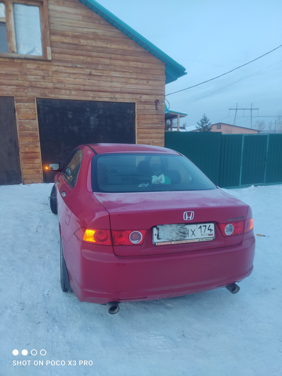 поворотники — Honda Accord (7G)