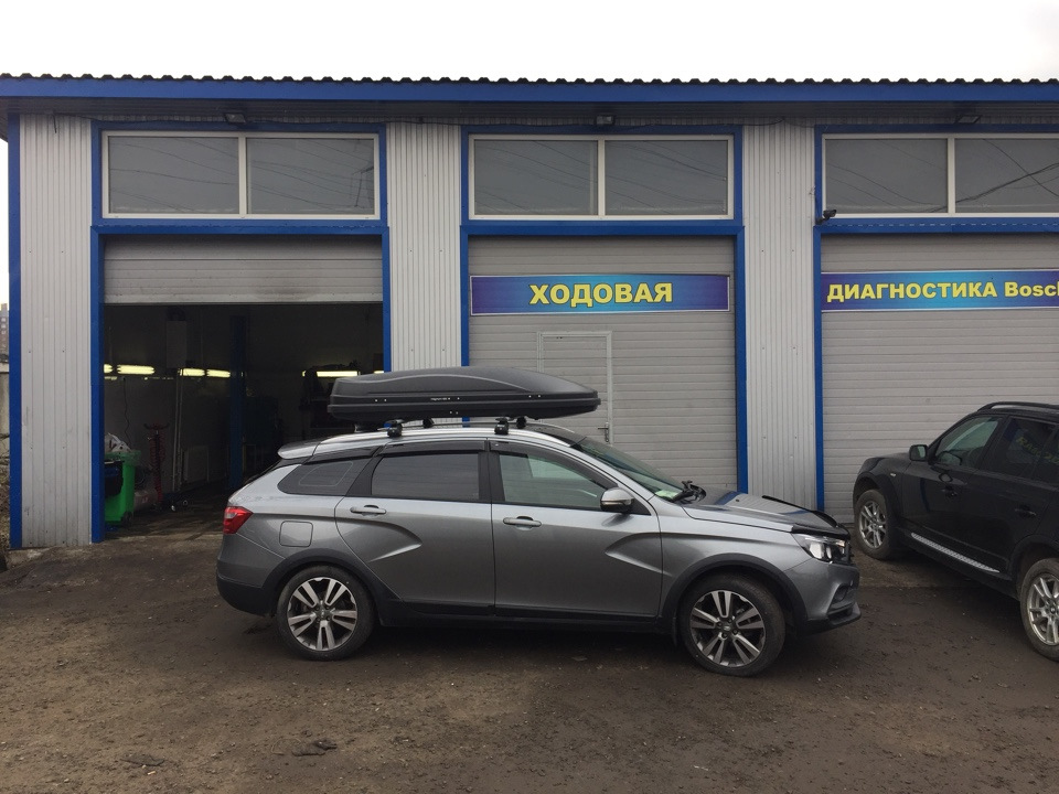 Ну и соответственно чистая и переобутая)) — Lada Vesta SW Cross (1G)