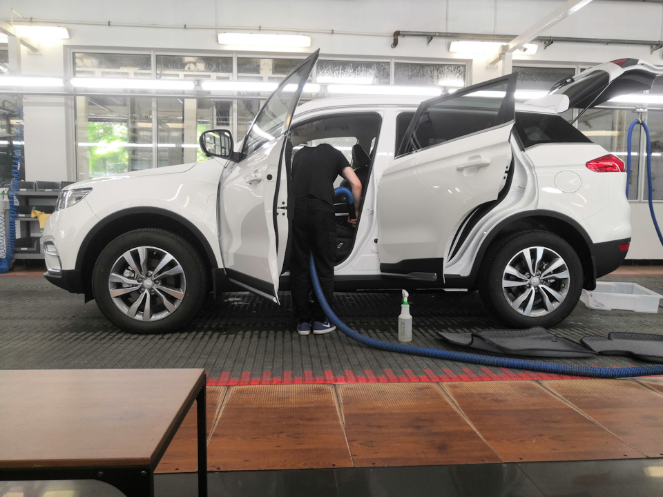 Photo from the logbook Geely Atlas (1G)
