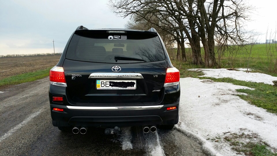 Фото в бортжурнале Toyota Highlander (XU40)