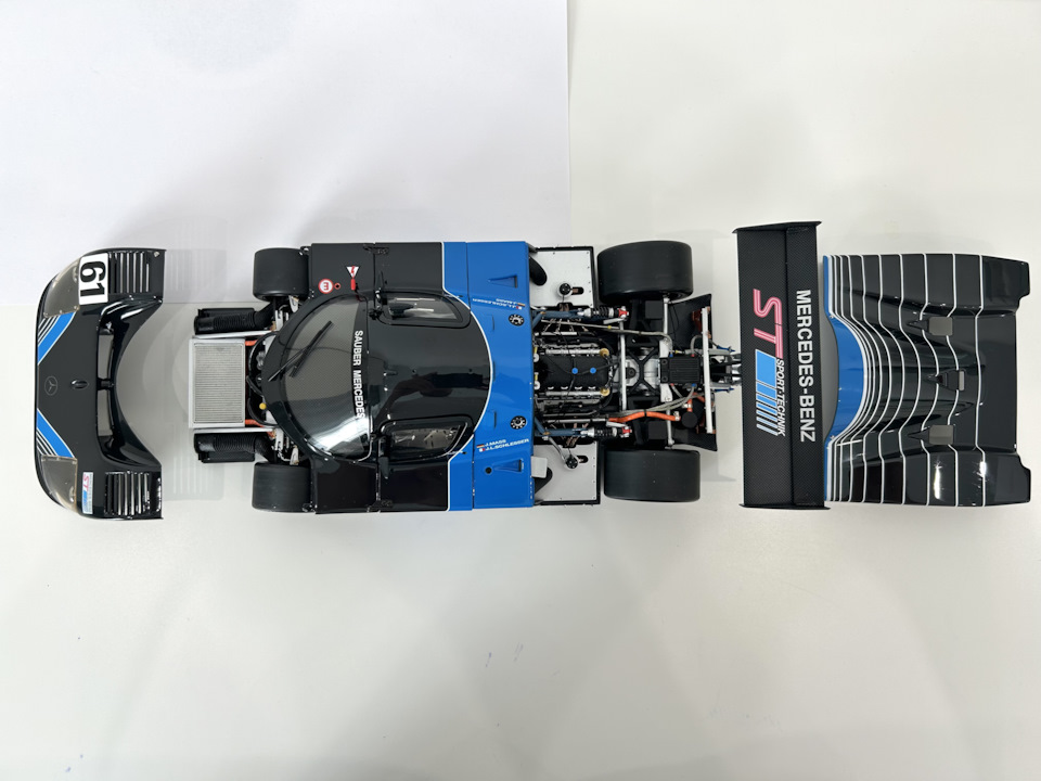 Sauber Mercedes C9, 1988 (1/18 Exoto) — Сообщество «Масштабные
