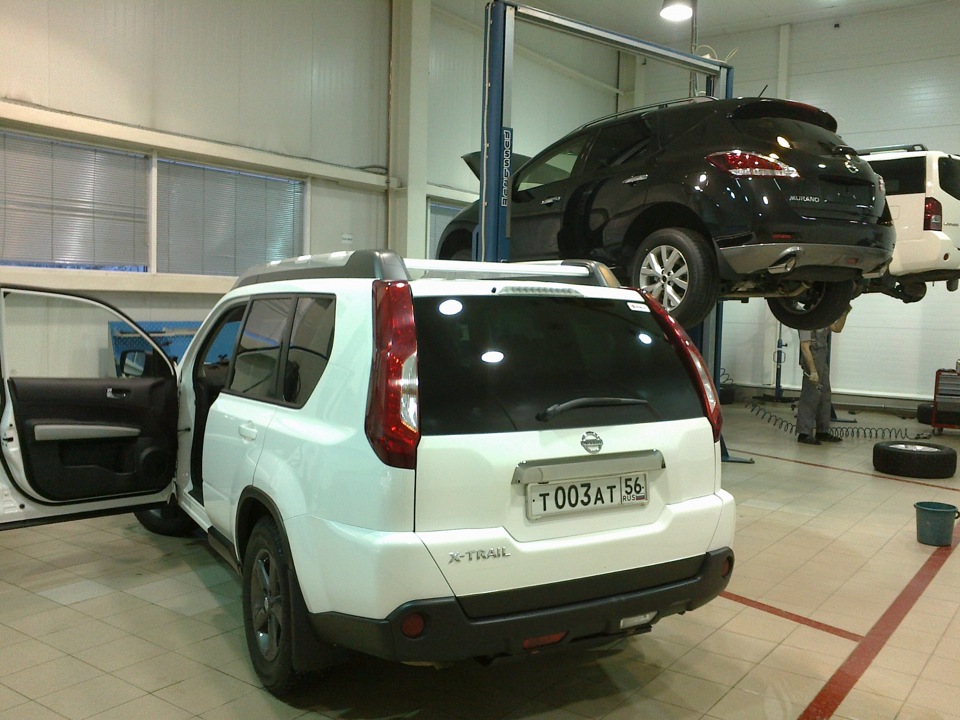 Photo from the logbook Nissan X-Trail II (t31)