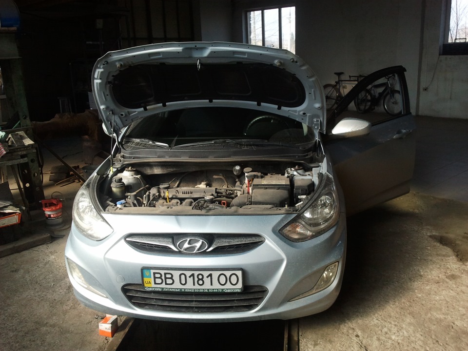 Фото в бортжурнале Hyundai Accent (4G)