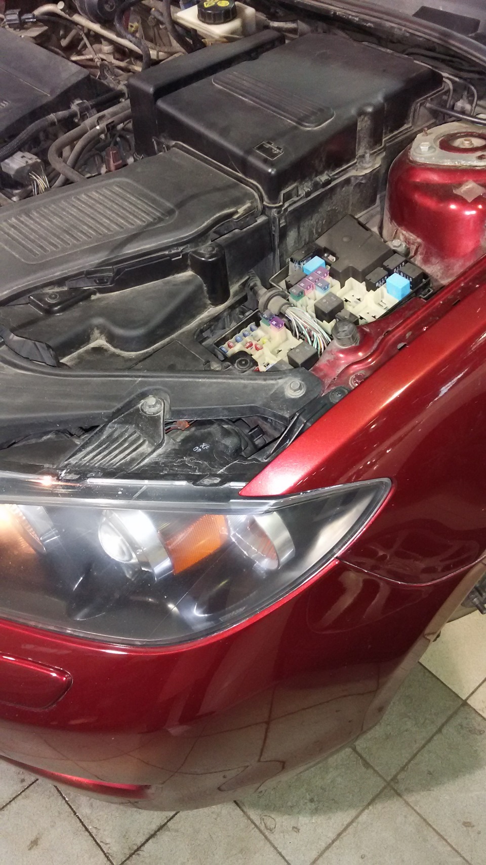 Предохранители — Mazda 3 (1G) BK