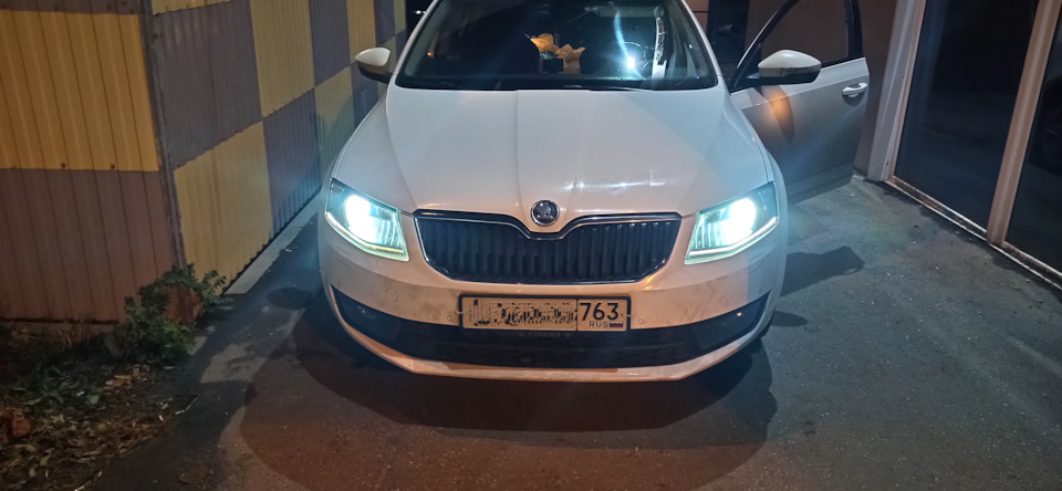 Ура! Я снова зрячий 🌝 — Skoda Octavia A7 Mk3