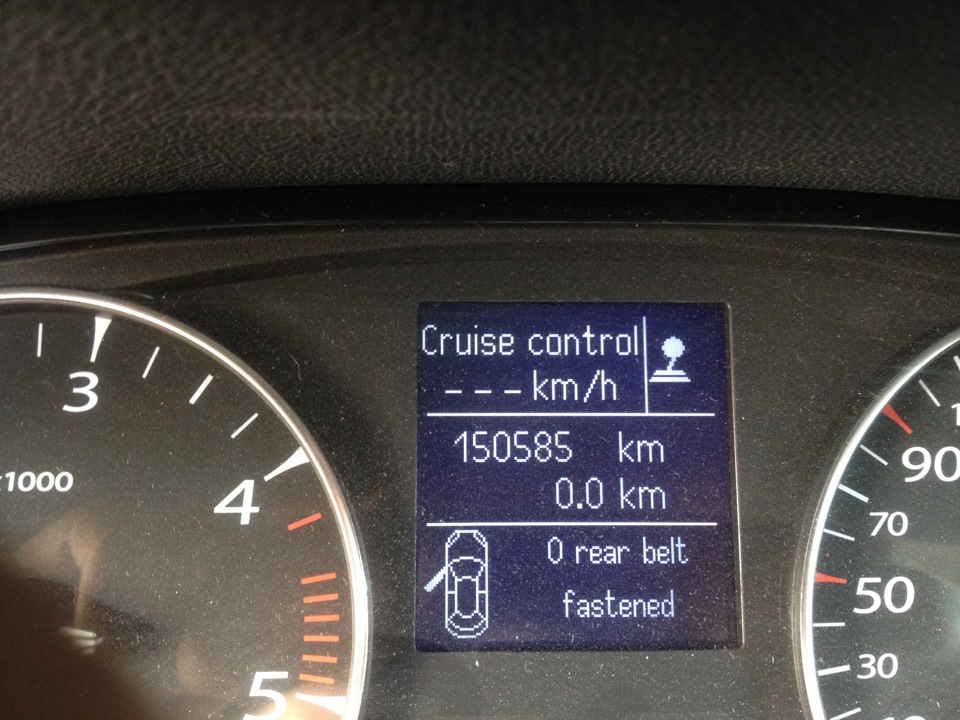 Photo from the logbook Renault Laguna III
