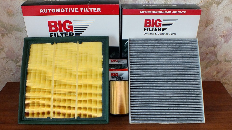 Автомобильные фильтры BIG FILTER для Opel Astra J — Opel Astra J