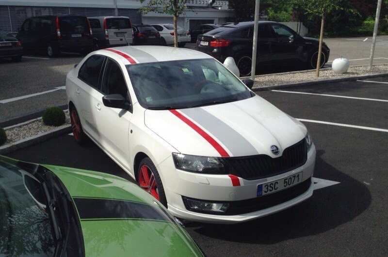 Фото в бортжурнале Skoda Rapid (1G)