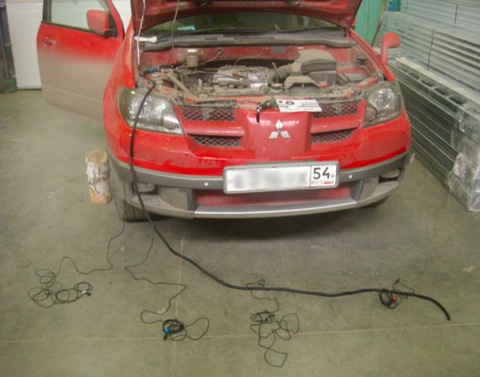 Фото в бортжурнале Mitsubishi Airtrek (1G)