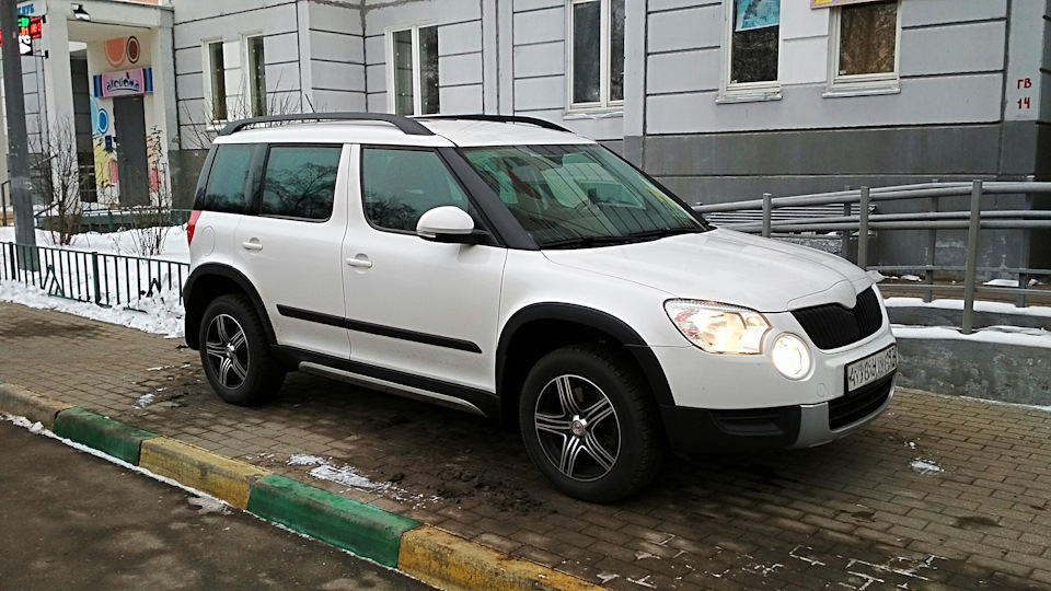 Photo from the logbook Skoda Yeti