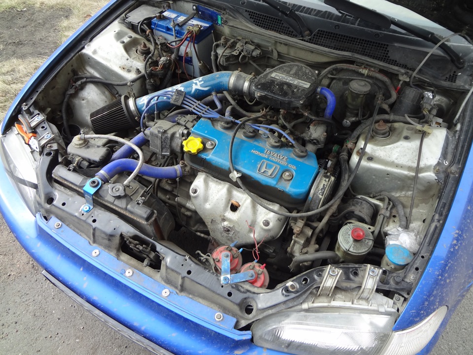 нулевик и иероглифы +20л.с. =))) — Honda Civic (5G)
