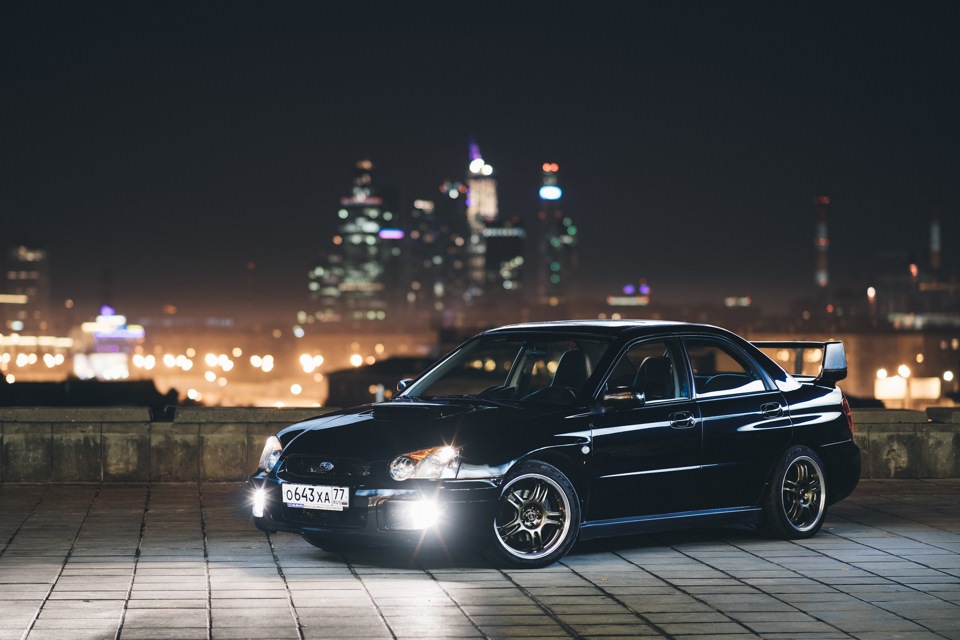 смотровая у РАН — Subaru Impreza WRX (GD/GG)