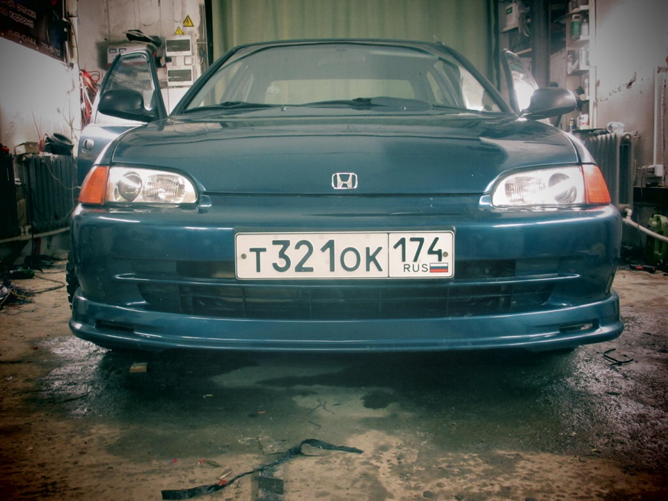 Специально для Shylio! Зная твое неравнодушное отношение к этой губе. ))))) — Honda Civic (5G)