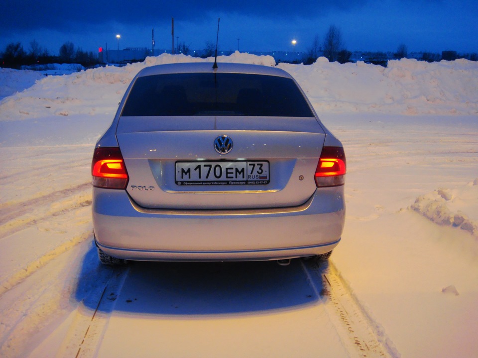 Фото в бортжурнале Volkswagen Polo Sedan