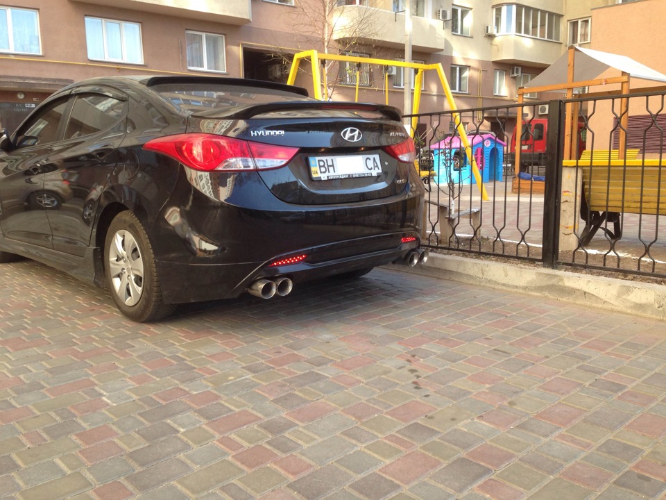 Фото в бортжурнале Hyundai Elantra (5G)