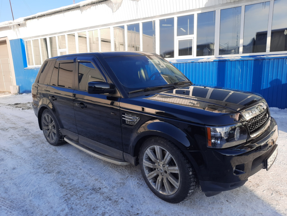 не смотрите на диски пожааалуйста!😕 — Land Rover Range Rover Sport (1G)