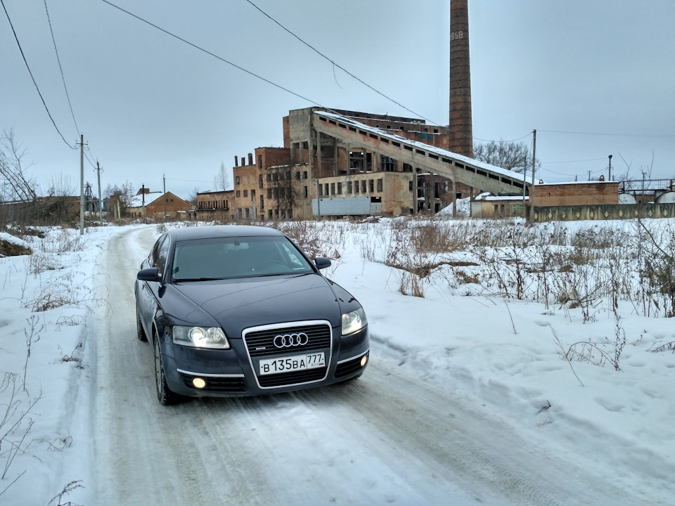 тут опустил =) — Audi A6 (C6)