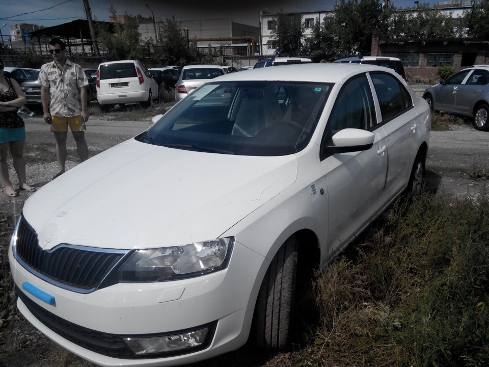Фото в бортжурнале Skoda Rapid (1G)