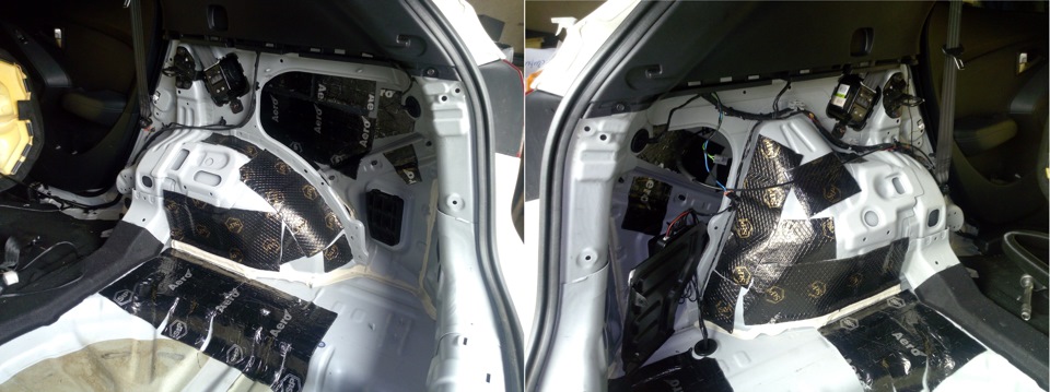 Арки — обработаны Бомбом — Hyundai ix35