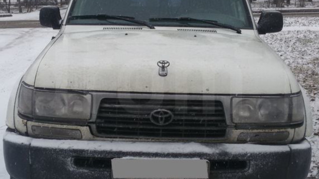 Toyota Land Cruiser Белый атомоход