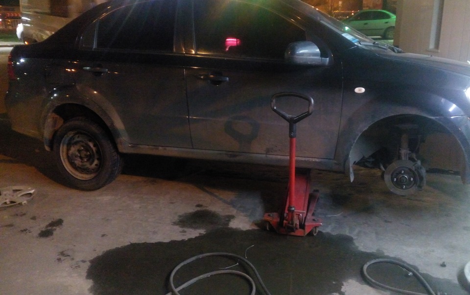 Грязнота — Chevrolet Aveo Sedan (1G)