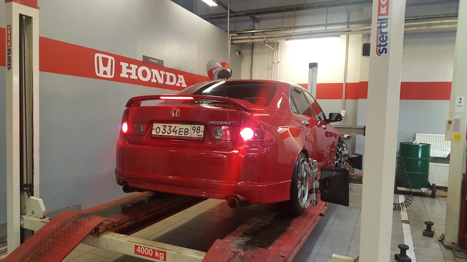 Фото в бортжурнале Honda Accord (7G)