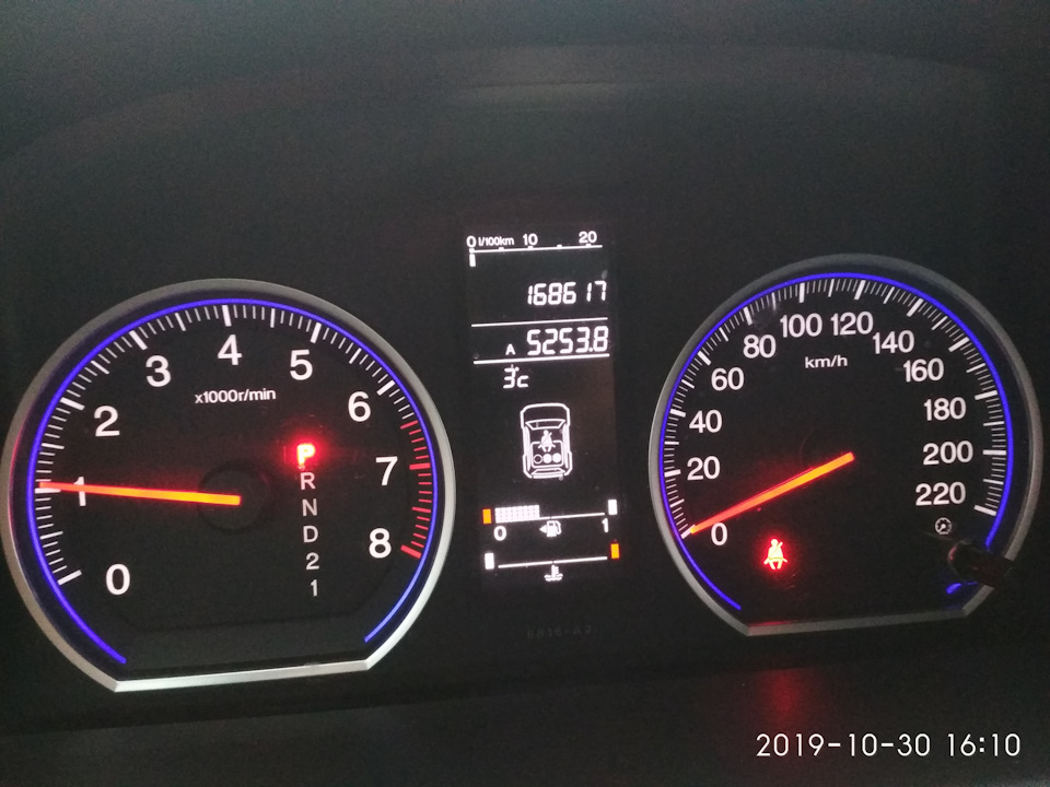 Фото в бортжурнале Honda CR-V (RE)